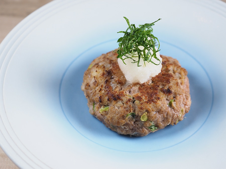 野菜の和風ハンバーグ