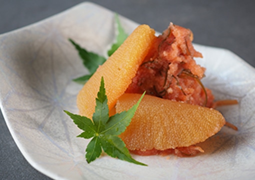 紡 明太松前漬け