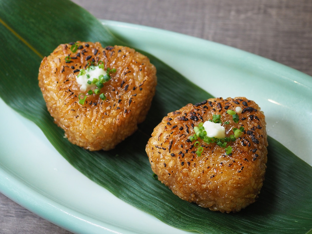 焼きおにぎりの味付けに