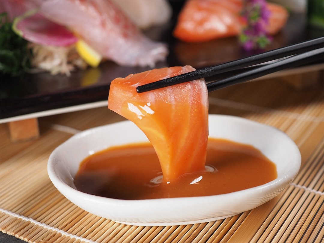 お刺身につけて