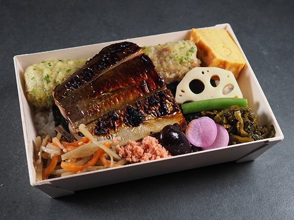 明太海苔弁当 玄界産真鯵明太漬け