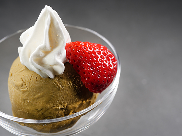 焙じ茶アイスクリーム