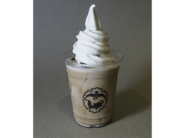 焙じ茶ラテフロート