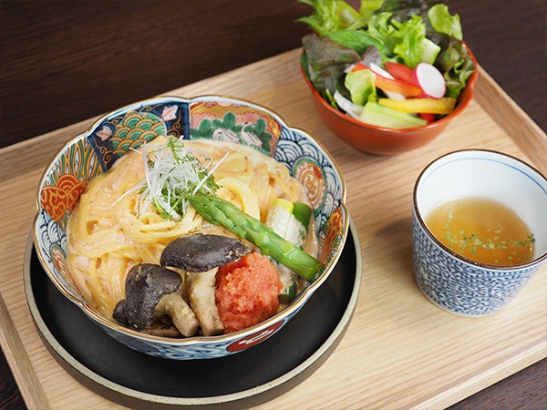 稚加榮の明太スパゲッティ